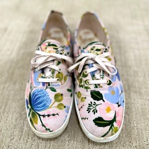 Rifle Paper Co Floral Keds 8.5